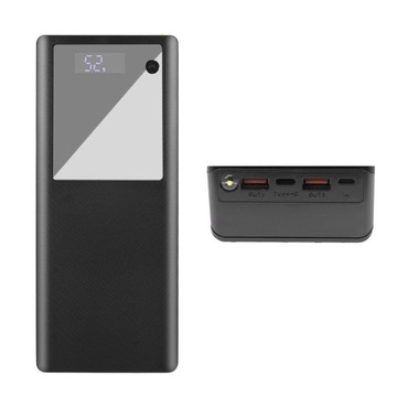 КОРПУС ДЛЯ POWER BANK CELL 16x 18650 12W USB-C + USB LED