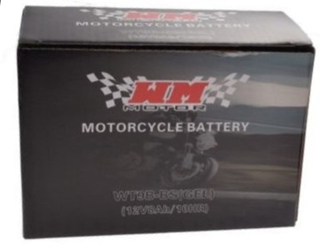 AKUMULATOR WT9B-BS (GEL) ŻELOWY 12 VOLT 8 Ah MOTOCYKL SKUTER QUAD CROSS