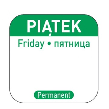 Naklejki food safety na pojemniki wielokrotnego uż