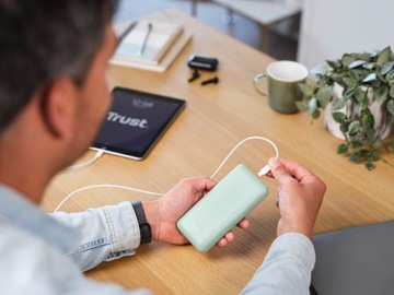 POWERBANK 20000 мАч 2xUSB-C PD 18 Вт USB QC 3.0 ECO