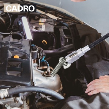 Светодиодный магнитный захват, гибкий, изогнутый, инспекционный фонарь, магнит, 57см