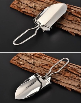 Туристическая лопата СТАЛЬНАЯ СКЛАДНАЯ МАЛЕНЬКАЯ ЛОПАТА + КОРПУС SP6