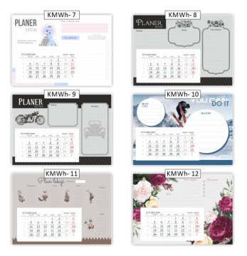 Календарный планшет MAGNETIC A3 горизонтальный магнит LESSON PLANTER TIMETABLE PLANTER