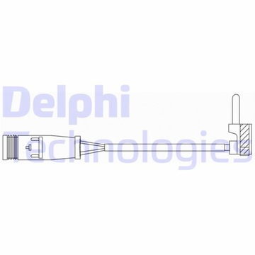 Датчик тормозных колодок DELPHI LZ0291