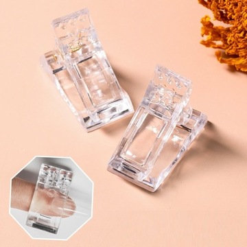 AG599C КЛИПСЫ ДЛЯ ФОРМ НОГТЕЙ 5 ШТ.