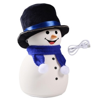 Boże Narodzenie Snowman Lampka nocna Dekoracja świąteczna Ozdoby świąteczne Mały mężczyzna