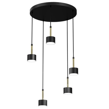 Lampa wisząca ARENA BLACK/GOLD MLP7763 Milagro