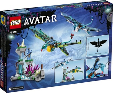 LEGO Avatar 75572 Первый полет Джейка и Нейтири в кошмар
