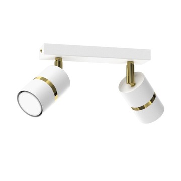 PLAFON 2 PUNKTOWY LAMPA SUFITOWA LISTWA GU10