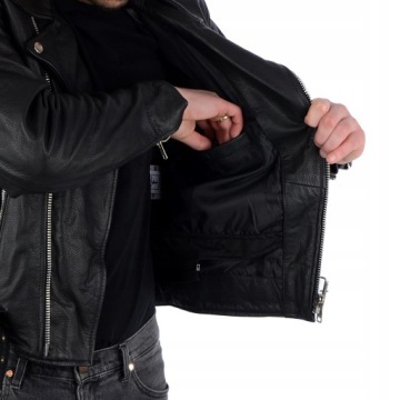 КОЖАНАЯ МОТОЦИКЛОВАЯ КУРТКА OZONE RAMONES БЕЗОПАСНЫЙ СТИЛЬ