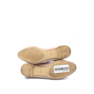 H&M Lakierowane baleriny Rozm. EU 35 nude