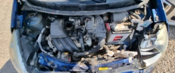 Nissan Micra IV 2016 Nissan Micra 2016r, 1.2 Benzyna. Uszkodzony przod. Poobijany. Jezdzi. 1.2, zdjęcie 4