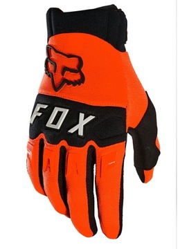 Rękawice cross Fox Dirtpaw pomarańczowe XL
