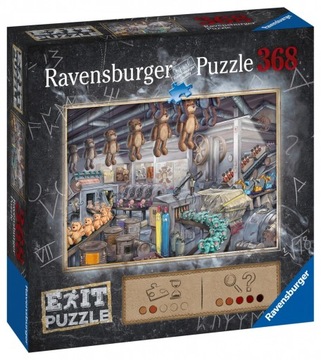 OUTLET Ravensburger Puzzle Exit Fabryka zabawek 164844