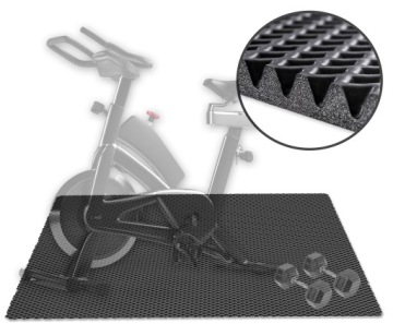 Mata ochronna pod sprzęt FITNESS BIEŻNIE ORBITREK ROWER WIOŚLARZ 135x70