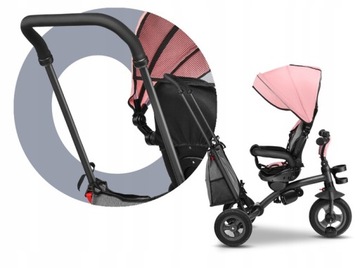 Tricyal Bike 2in1 Lionelo Tris вращается