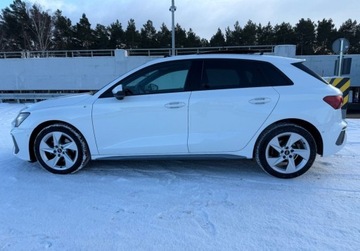 Audi A3 8Y 2022 Audi A3 Sportback salon PL FV VAT 23 S Line panorama 1.5 Hybryda, zdjęcie 2