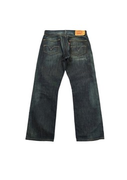 SPODNIE LEVIS STRAUSS 501 DŻINSY JEANSOWE DENIM r. 34/30