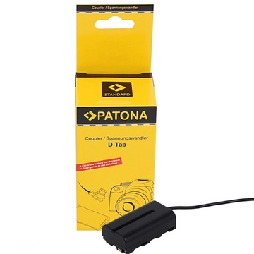 Переходник PATONA D-Tap NP-F750 NP-F960 NP-F970