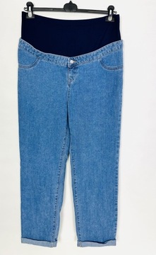 Ciążowe jeansowe spodnie proste L/XL 40/42 Shein