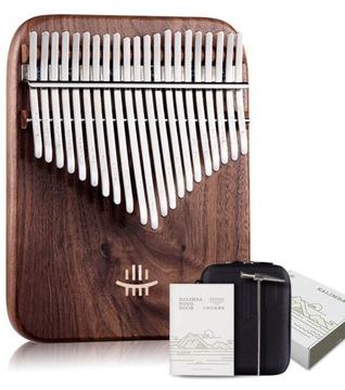 HLURU KY21-BLACKWALNUT KALIMBA 21-TONOWA