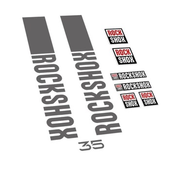 Совместимость с наклейками ROCK SHOX 35