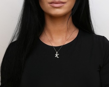 ЗОЛОТОЙ КУЛОН 585 БУКВА К