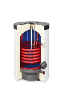 Wymiennik SGW(S) 120L Rondo Premium klasa A, z wężownicą spiralną, emaliowa
