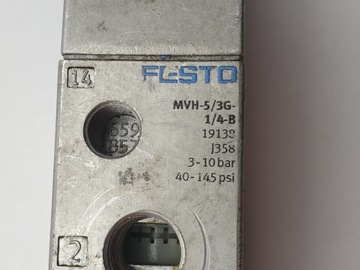 Электромагнитный клапан FESTO MVH-5/3G-1/4-B 19138 5/3 24VDC