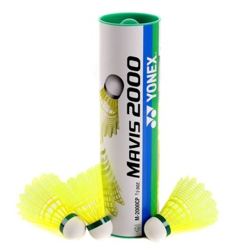 Синтетические челноки Mavis 2000Y Yonex - желтый средний