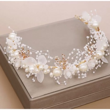 Свадебная повязка для волос, повязка на голову, венок для причастия