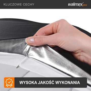 СВЕТООТРАЖАЮЩИЙ ЗОНТ ДЛЯ ЛАМПЫ 2В1 WALIMEX PRO REFLEX 150СМ