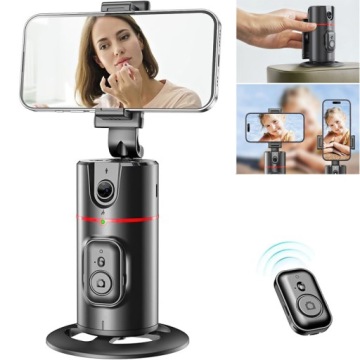 Stativ S Automatickým Sledováním Obličeje, Otočnost O 360°, Držák Na Telefon S Automatickým Sledováním Bez Aplikace