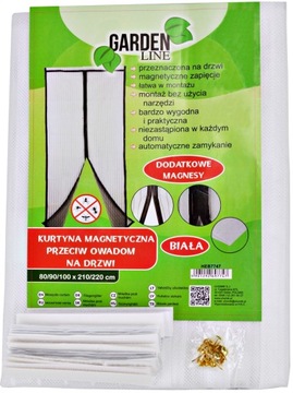 МОСКИТНАЯ СЕТКА ДЛЯ ДВЕРЕЙ МАГНИТНАЯ ШТОРА ПЛОТНАЯ ШТОРА 6в1 100х220см