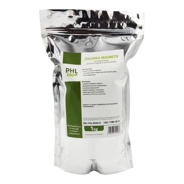 CHLOREK MAGNEZU SZEŚCIOWODNY PHLbio do kąpieli domowe SPA1kg