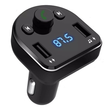 XO TRANSMITER FM BCC01 BLUETOOTH MP3 ŁADOWARKA SAMOCHODOWA CZARNA