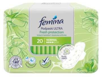 Podpaski Femina Ultra Fresh Protection 20szt