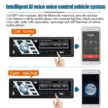 Автомобильная магнитола 24 В AUX FM USB TF MP3 Bluetooth 4.2