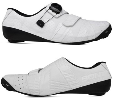 ВЕЛОСИПЕДНЫЕ ОБУВИ BONT RIOT+ BOA, БЕЛЫЕ, размер 44,5
