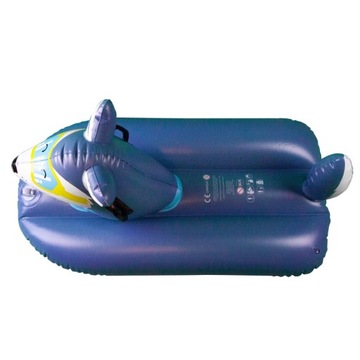 СЛАЙД - надувные сани для снега - Собака Хаски