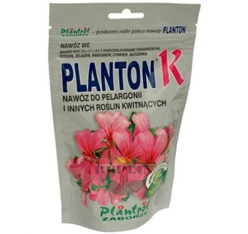 NAWÓZ do PELARGONII i kwitnących Planton K 200g
