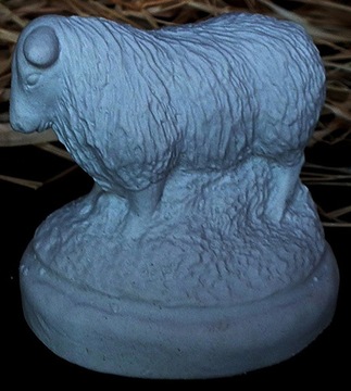 РОЖДЕСТВЕНСКОЕ СУЩЕСТВО, НАБОР ГИПСОВЫХ ФИГУРОК