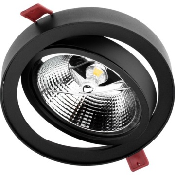 ГАЛОГЕННАЯ ЛАМПА ДЛЯ СКРЫТОГО МОНТАЖА AR111 + СВЕТОДИОДНАЯ ПОДСВЕТКА GU10