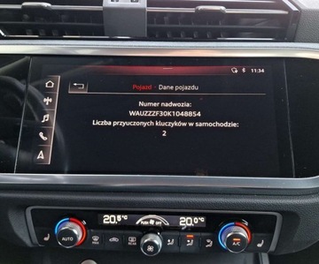 Audi Q3 II SUV 1.5 35 TFSI 150KM 2019 Audi Q3 35TFSI 150KM Advanced Stronic AlcantaraVirtual CockpitLED 1wl. PL, zdjęcie 23