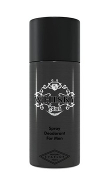 WHISKY DEO SPRAY MEN BLACK 150ML