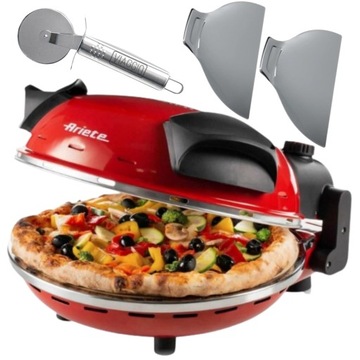 PIEC DO PIZZY ARIETE 909 kamień 400°C + NÓŻ DO PIZZY + EBOOK GRATIS!