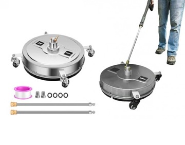 T-Racer 33 szczotka KOSTKI BRUKU do KARCHER HD HDS, Nilfix, Stihl, Kranzle