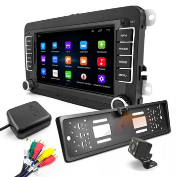 Radio Gomedia 7021A z GPS Android 9 Kamera Cofania