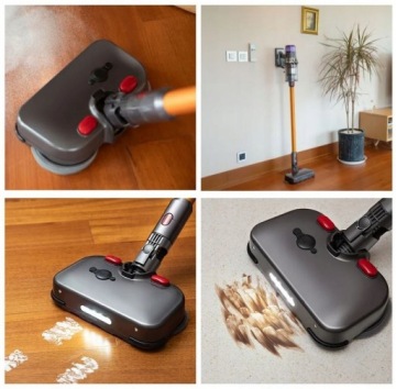 Светодиодная насадка для мытья швабры для пылесосов Dyson V7 V8 V10 V11 V15 и моделей SV