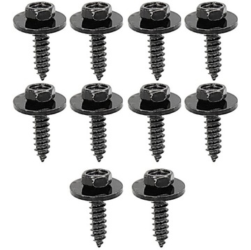 SPINKA WKRĘT MONTAŻOWY ŚRUBA OSŁON NADKOLA 10 SZT.